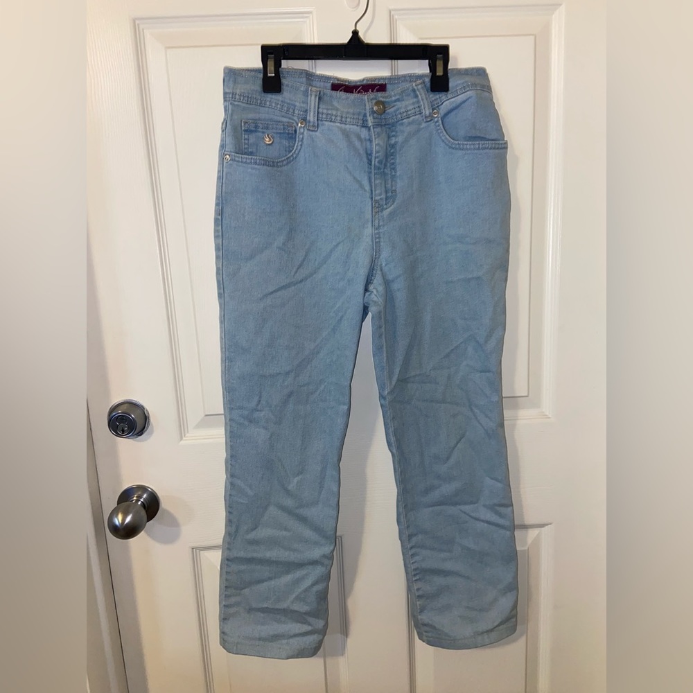 Gloria Vanderbilt Light Blue Amanda Jeans